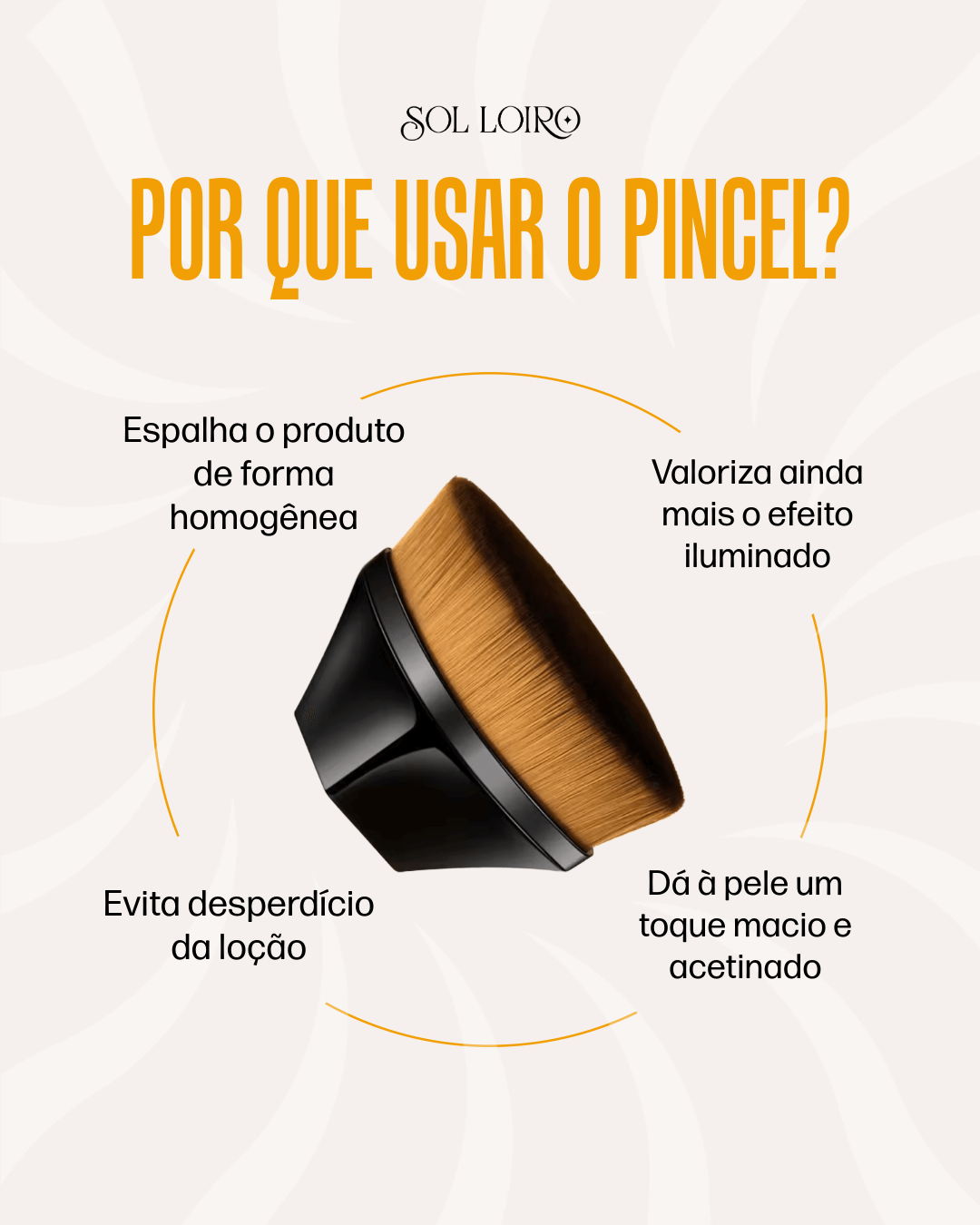 Pincel Multifuncional Glow Perfeito