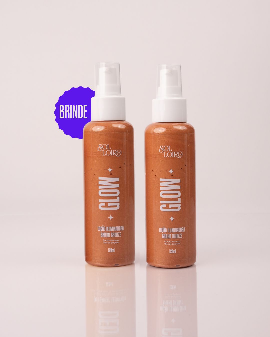 Glow Bronze Iluminador Corporal - Black Dobrada Pague 1, Leve 2