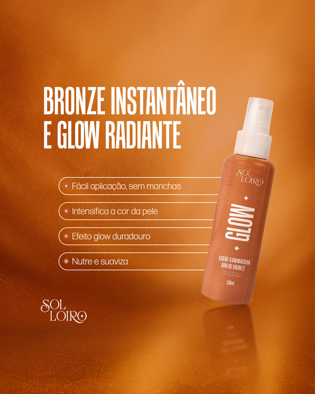 Kit Glow Dourado + Glow Bronze – Iluminadores para Pele Bronzeada e Hidratada