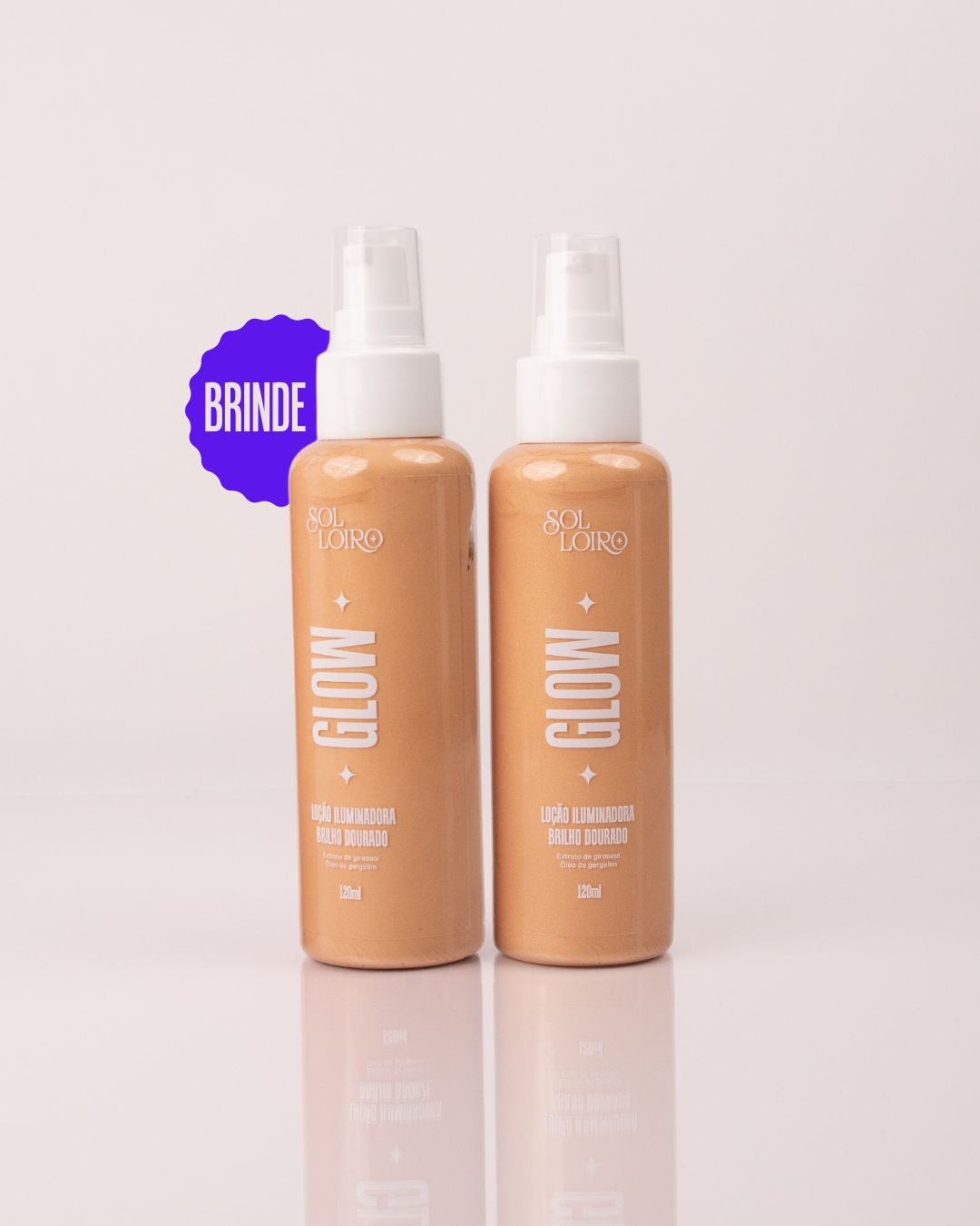 Glow Dourado Iluminador Corporal - Black Dobrada Pague 1, Leve 2