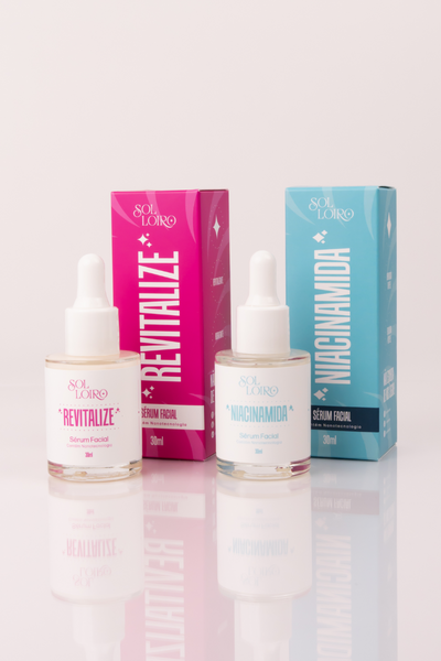 Kit Niacinamida + Revitalize – Hidratação e Controle de Oleosidade